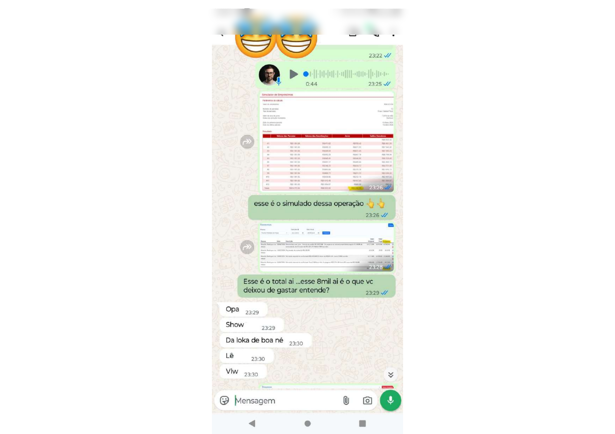 Conversa com cliente - ROI R$9.282,65