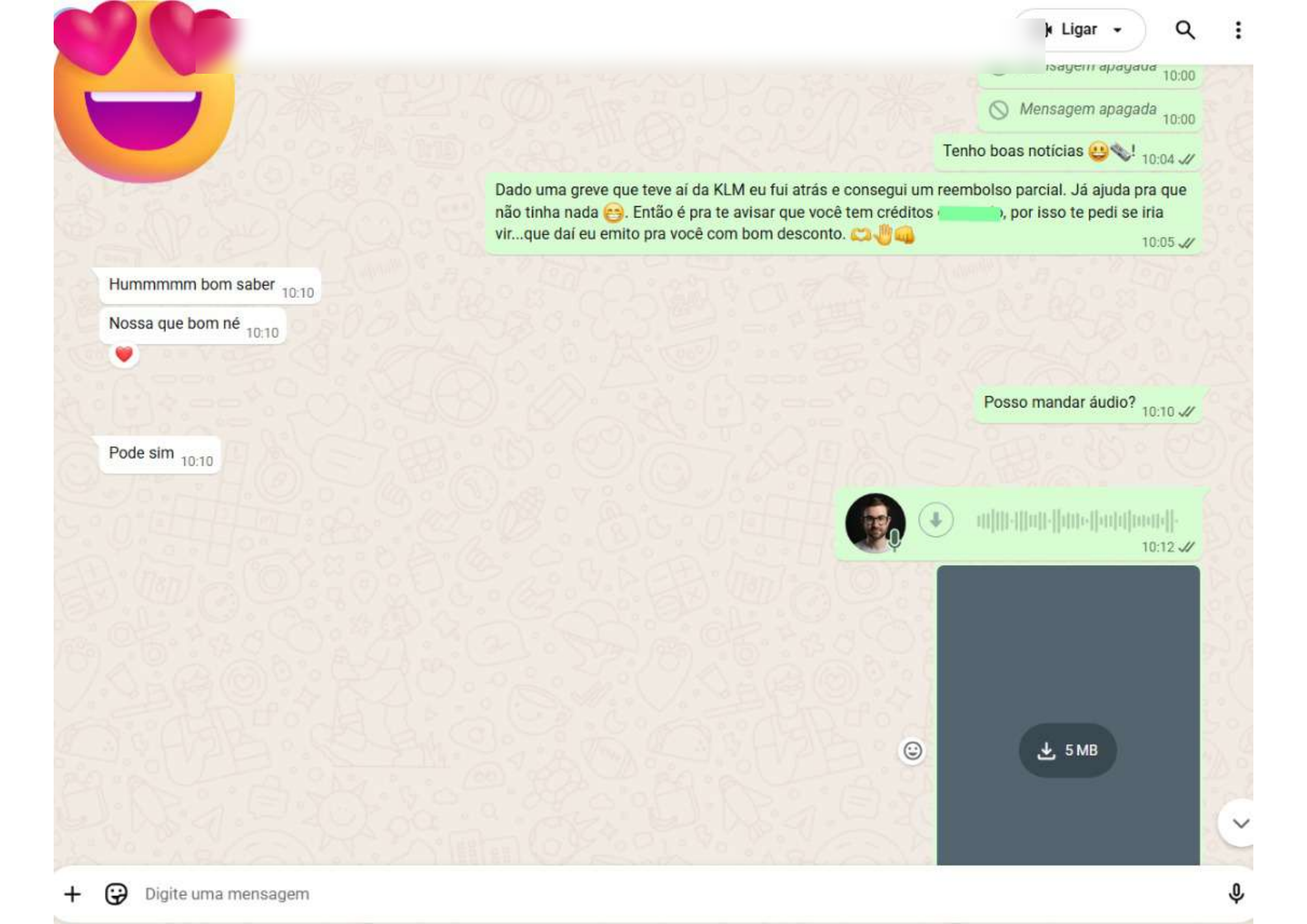 Conversa com cliente - ROI R$9.973,69
